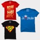 Jaat Attitude + Bhai Jaat Hai Bhittar  +Super Jaat  100% Cotton Round Neck XXL Size " Haryanvi Combo Tees