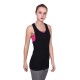 Black Plain Women's Premium 100% Cotton Tank-Tops