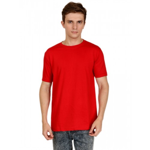 Shopping Monster Red Premium 100% Cotton T shirt