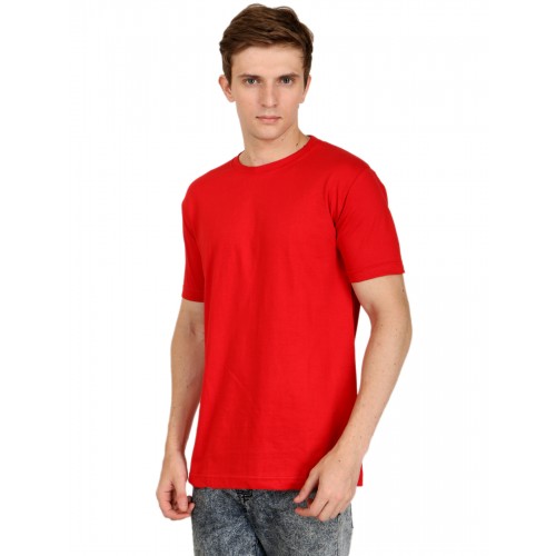 Shopping Monster Red Premium 100% Cotton T shirt