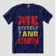 The Fcuking Beast + My Myself and iron + Give me a 3 month Workout Motivational " Medium Size " T-shirt Combo