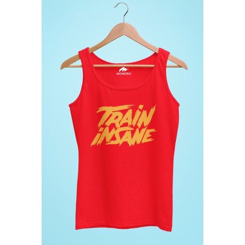 Train Insane Cotton Vest