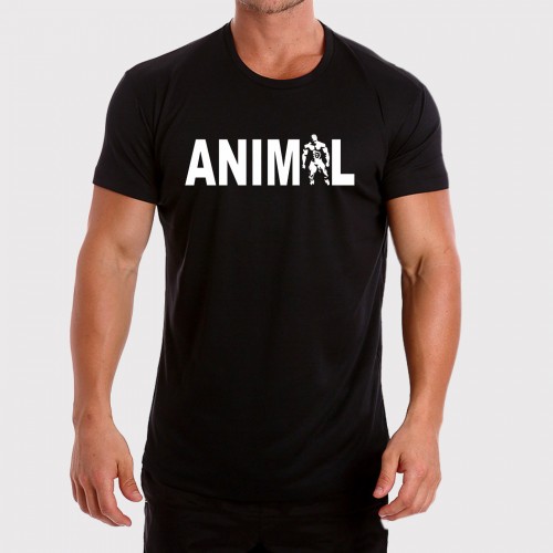 Animal And Beast Combo 100% Polyester( Sport Fabric) Gym Motivational T Shirt