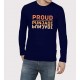 Proud Punjabi Full Sleeve 100% Cotton Round Neck T shirt