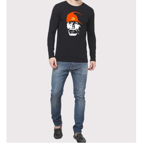 Sai Face Religious 100% Cotton Full Sleeve T Shirts