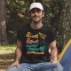 Live Love Travel 100% Cotton Round Neck Half Sleeve T shirt