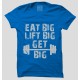 Eat Big Lift Big + New Beast In The Town + Unleash the Hulk Beast(Man) Gym Motivational " Small Size " T-shirt Combo