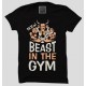 New Beast In The GYM + Be Different + Eat Big Lift Big  Workout Motivational " XXL Size " T-shirt Combo