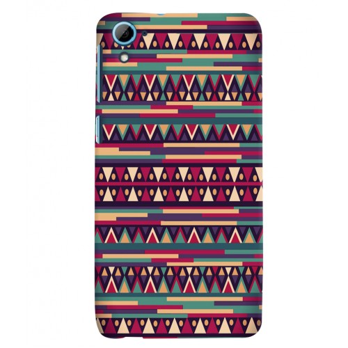 Shopping Monster Aztec HTC_826 Printed Cover Case_05