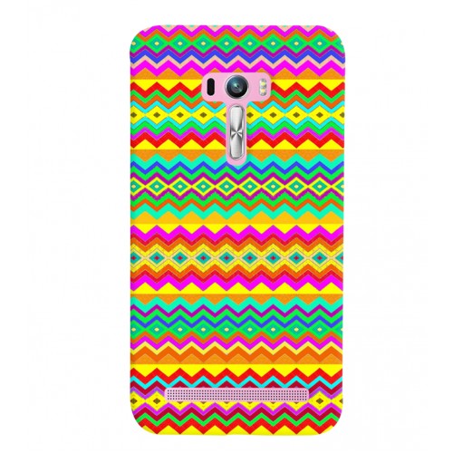 Shopping Monster Aztec Zenfone_2 selfie Printed Cover Case_02