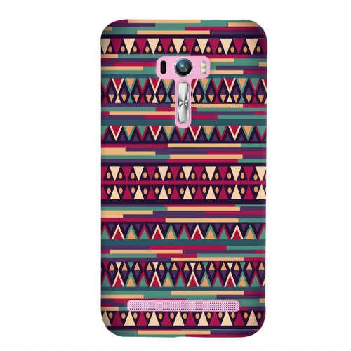 Shopping Monster Aztec Zenfone_2 selfie Printed Cover Case_05