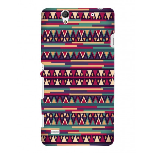 Shopping Monster Aztec Sony Xperia C4 Mobile Case_05