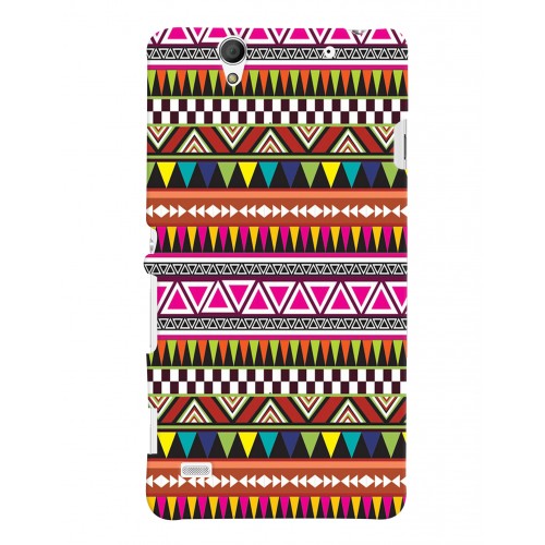 Shopping Monster Aztec Sony Xperia C4 Mobile Case_08