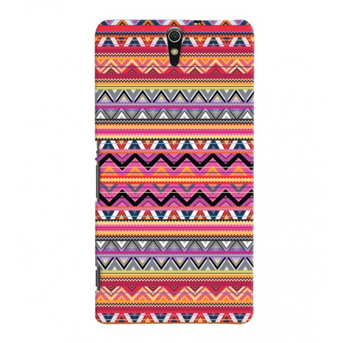 Shopping Monster Aztec Sony Xperia C5 Mobile Case_01