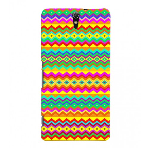 Shopping Monster Aztec Sony Xperia C5 Mobile Case_02