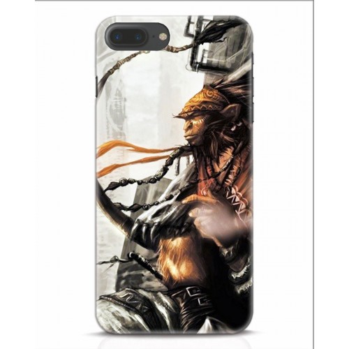 Shopping Monster Designer Lord Hanuman Printed Cover Case for I Phone 7 Plus_002