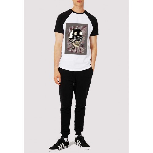 La Monstro Stylish Graphic Raglan Tshirts