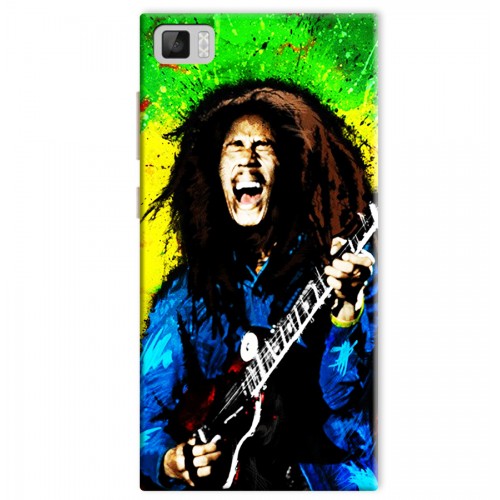 Bob Marley Xiaomi Mi3 Printed Cover Case