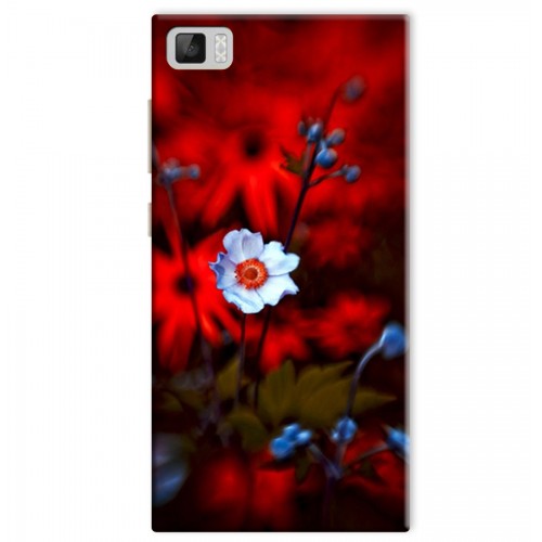 Designer Floral Xiaomi Mi3 Printed Cover Case