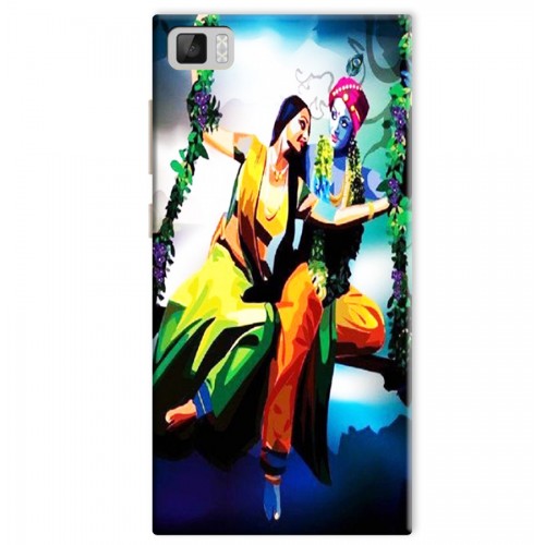 Lord Krishna Xiaomi Mi3 printed Cover Case