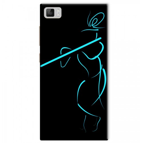 Lord Krishna Xiaomi Mi3 printed Cover Case