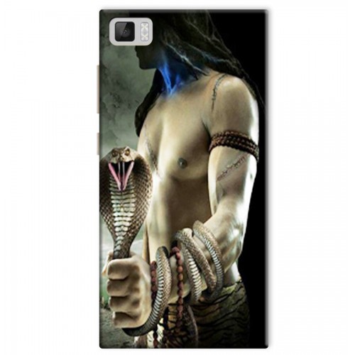 Lord Shiva Xiaomi Mi3 Printed Cover Case