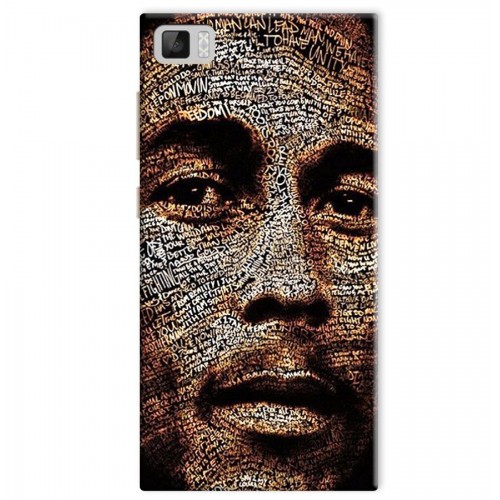 Bob Marley Xiaomi Mi3 Printed Cover Case