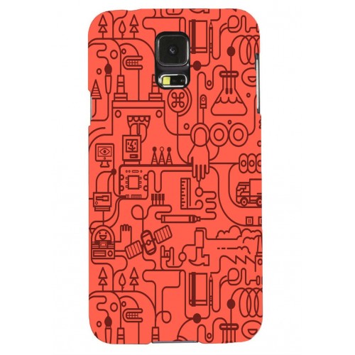 Graphic Samsung Galaxy S5 Printed Cover Case