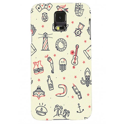 Pattern Samsung Galaxy S5 Printed Cover Case