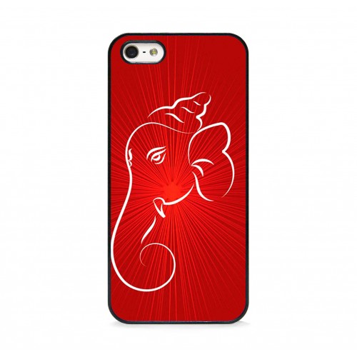 Lord Ganesha Iphone 4 Printed Cover Case