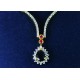 Tanzanite Ad Necklace Set