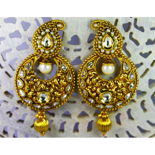 Kundan Polki Earrings